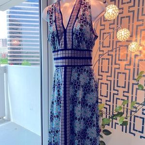 Multicolor midi dress